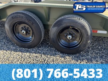8.5x24 Maxx-D T8X Power Tilt Trailer -  17.5K GVWR - Hydraulic Jack(s)