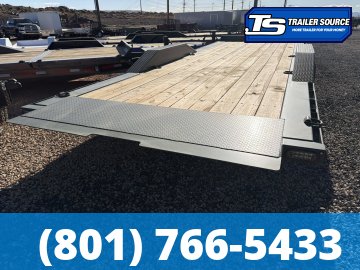 8.5x24 Maxx-D T8X Power Tilt Trailer -  17.5K GVWR - Hydraulic Jack(s)