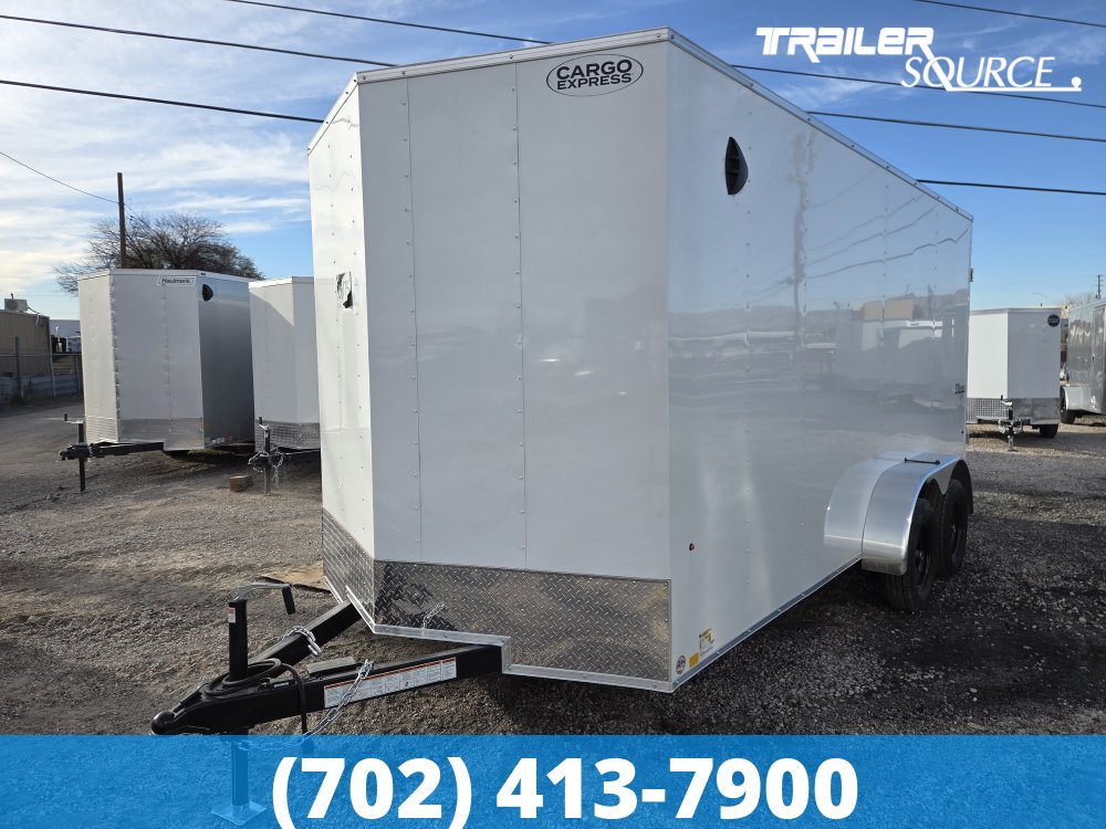 7x16 Cargo Express EX Series 7K Tandem Axle Enclosed Cargo