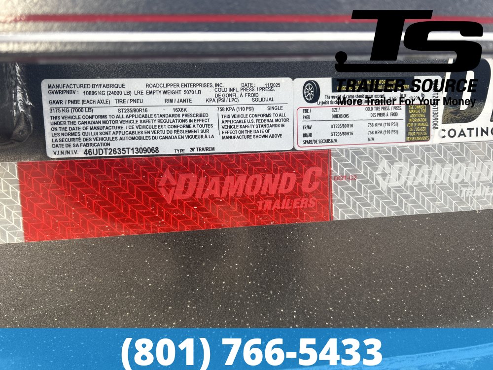 7x26 Diamond C HDT 307 Tilt