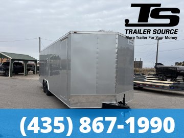 8.5x24 Haulmark Passport DELUXE Enclosed Cargo Trailer - 7'0" Interior - 10K GVWR - Dovetail