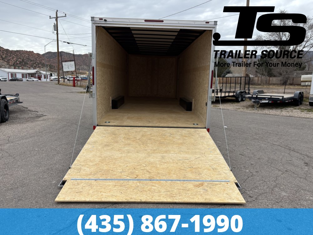 8.5x24 Haulmark Passport DELUXE Enclosed Cargo Trailer - 7'0" Interior - 10K GVWR - Dovetail