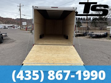 8.5x24 Haulmark Passport DELUXE Enclosed Cargo Trailer - 7'0" Interior - 10K GVWR - Dovetail