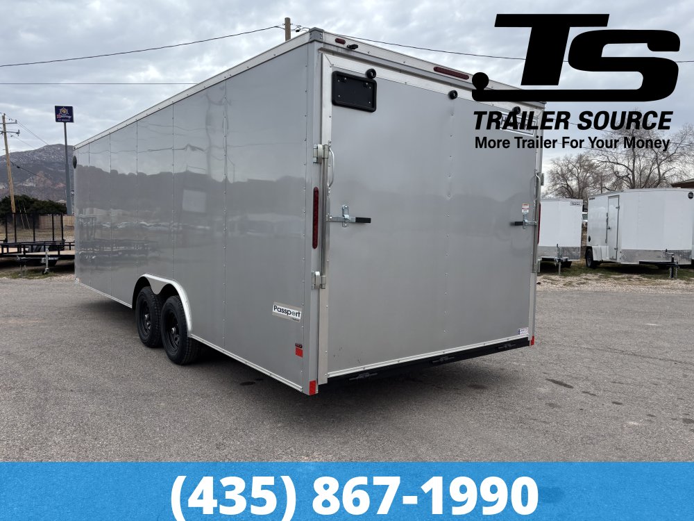 8.5x24 Haulmark Passport DELUXE Enclosed Cargo Trailer - 7'0" Interior - 10K GVWR - Dovetail