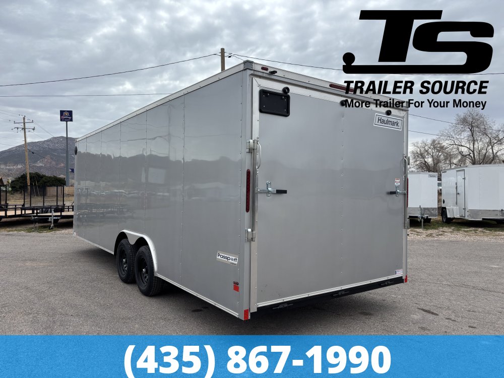 8.5x24 Haulmark Passport DELUXE Enclosed Cargo Trailer - 7'0" Interior - 10K GVWR - Dovetail