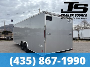8.5x24 Haulmark Passport DELUXE Enclosed Cargo Trailer - 7'0" Interior - 10K GVWR - Dovetail