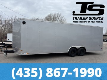 8.5x24 Haulmark Passport DELUXE Enclosed Cargo Trailer - 7'0" Interior - 10K GVWR - Dovetail