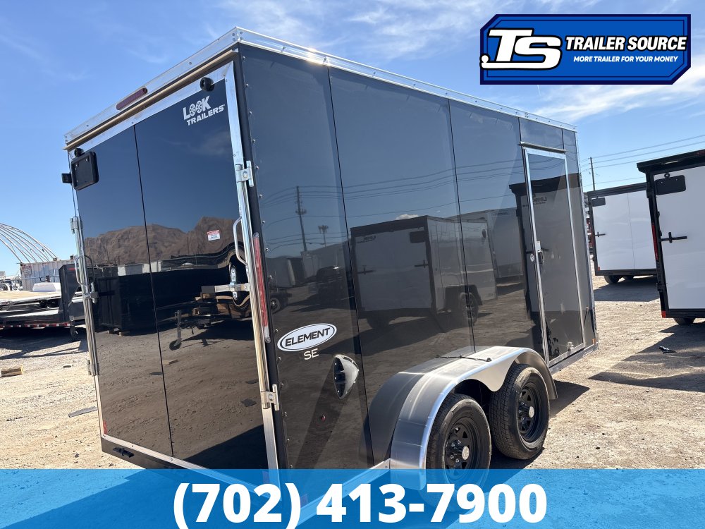 7x14 Look Element SE Enclosed Cargo Trailer - 7'0" Interior - 7K GVWR - .080 PolyCor