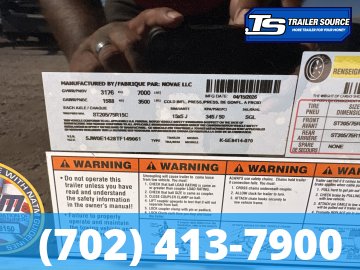 7x14 Look Element SE Enclosed Cargo Trailer - 7'0" Interior - 7K GVWR - .080 PolyCor