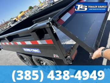 6x10 Sure-Trac SD Dump Trailer - 7K GVWR -