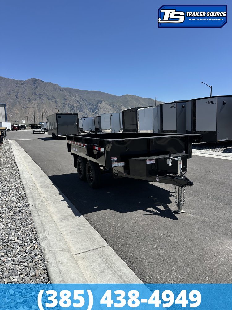 6x10 Sure-Trac SD Dump Trailer - 7K GVWR -