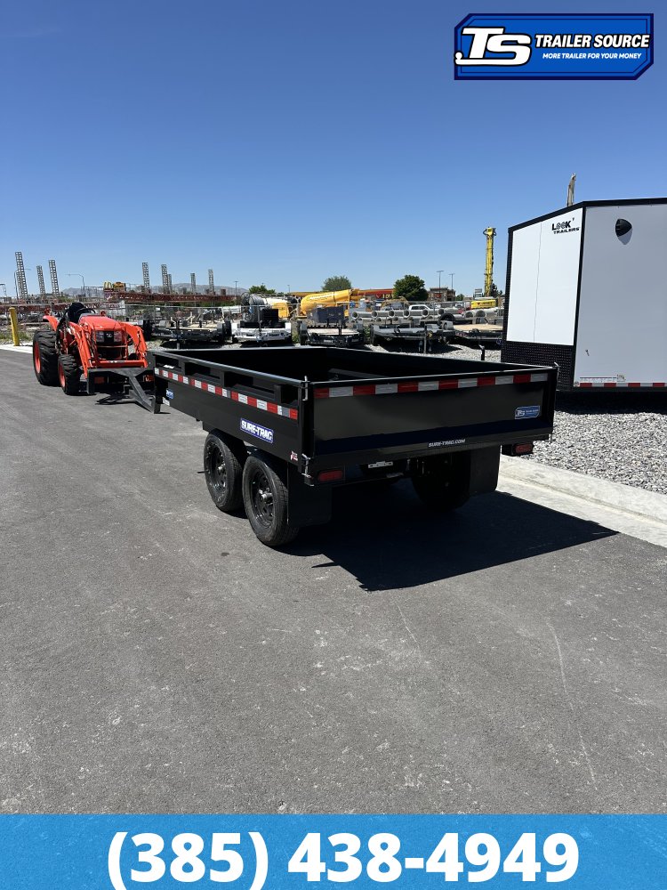 6x10 Sure-Trac SD Dump Trailer - 7K GVWR -