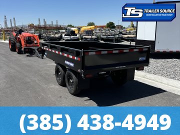 6x10 Sure-Trac SD Dump Trailer - 7K GVWR -