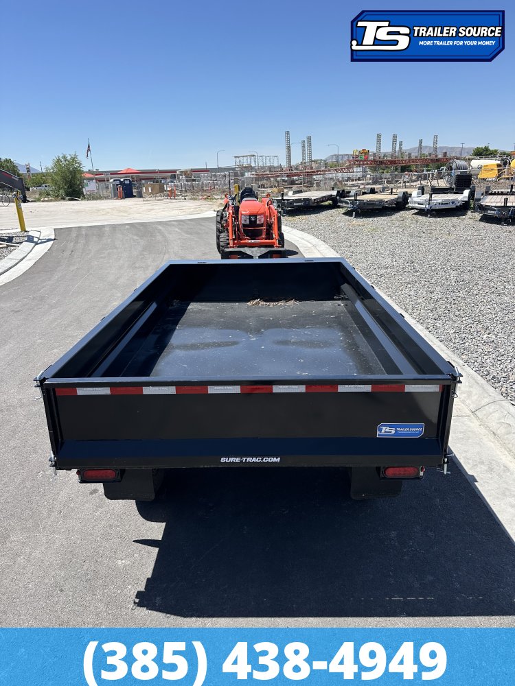 6x10 Sure-Trac SD Dump Trailer - 7K GVWR -