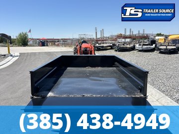 6x10 Sure-Trac SD Dump Trailer - 7K GVWR -