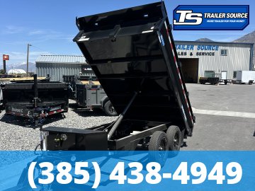 6x10 Sure-Trac SD Dump Trailer - 7K GVWR -