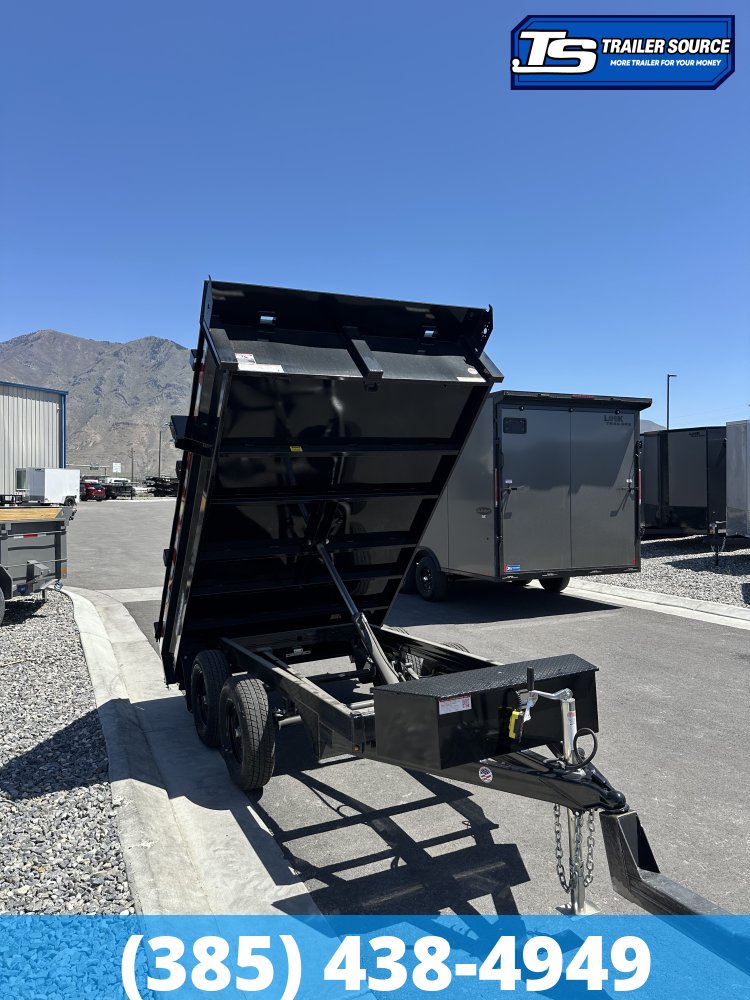 6x10 Sure-Trac SD Dump Trailer - 7K GVWR -
