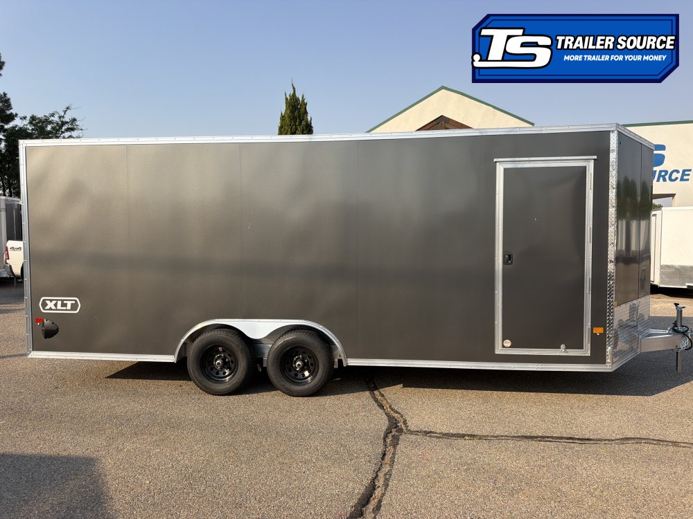 8.5x20 Alcom Aluminum EZ Hauler XLT Auto Trailer - 7'0" Interior - 10K GVWR -