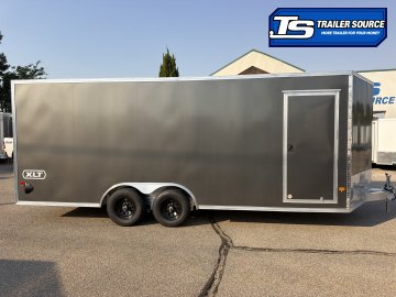 8.5x20 Alcom Aluminum EZ Hauler XLT Auto Trailer - 7'0" Interior - 10K GVWR -