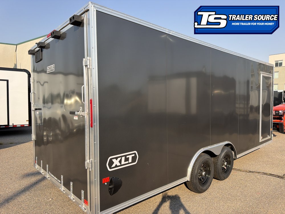 8.5x20 Alcom Aluminum EZ Hauler XLT Auto Trailer - 7'0" Interior - 10K GVWR -