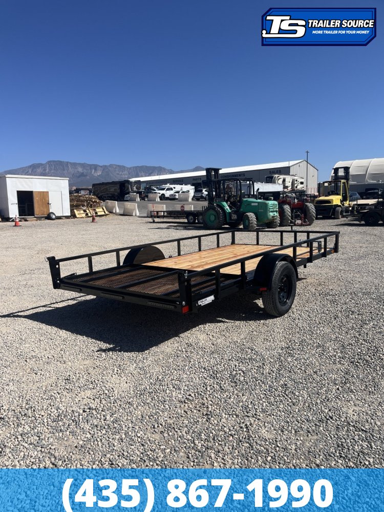 7x14 Built MAX Series ATV Trailer - 3.5K GVWR - Ramp Gate