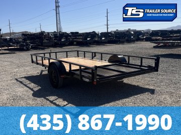 7x14 Built MAX Series ATV Trailer - 3.5K GVWR - Ramp Gate