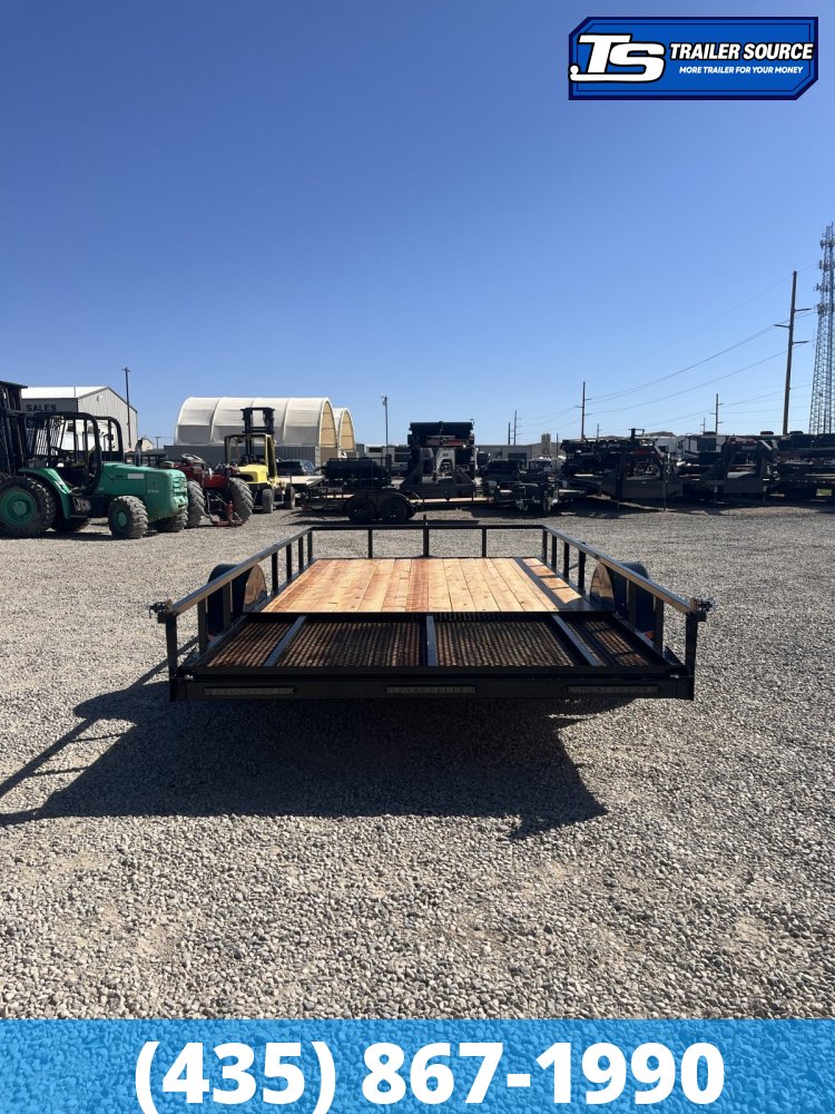 7x14 Built MAX Series ATV Trailer - 3.5K GVWR - Ramp Gate