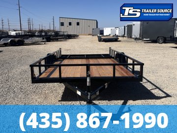 7x14 Built MAX Series ATV Trailer - 3.5K GVWR - Ramp Gate