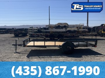 7x14 Built MAX Series ATV Trailer - 3.5K GVWR - Ramp Gate