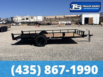 7x14 Built MAX Series ATV Trailer - 3.5K GVWR - Ramp Gate