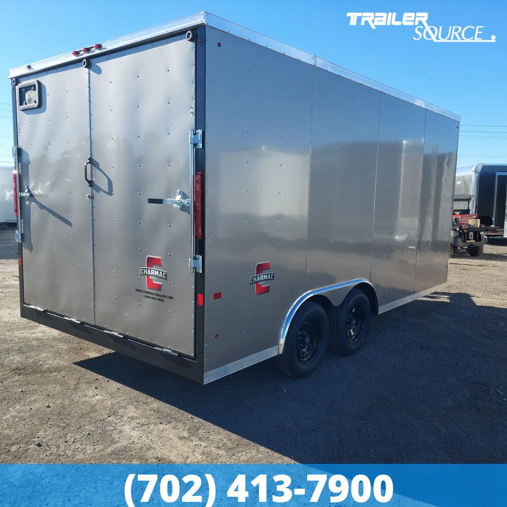 8.5x16 Charmac Atlas 7'0" Interior 7K Enclosed Cargo