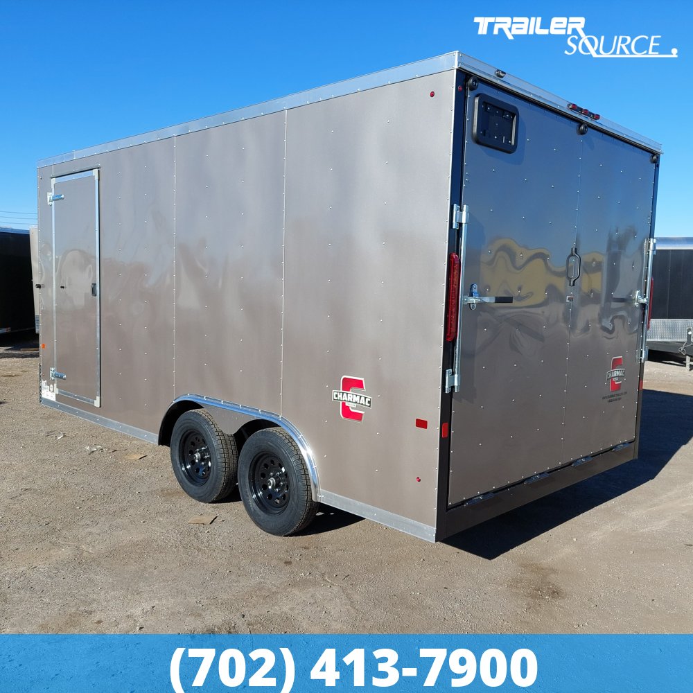 8.5x16 Charmac Atlas 7'0" Interior 7K Enclosed Cargo