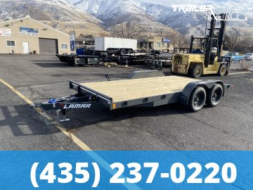 7x16 Lamar Car Hauler 7K Car Hauler Trailer