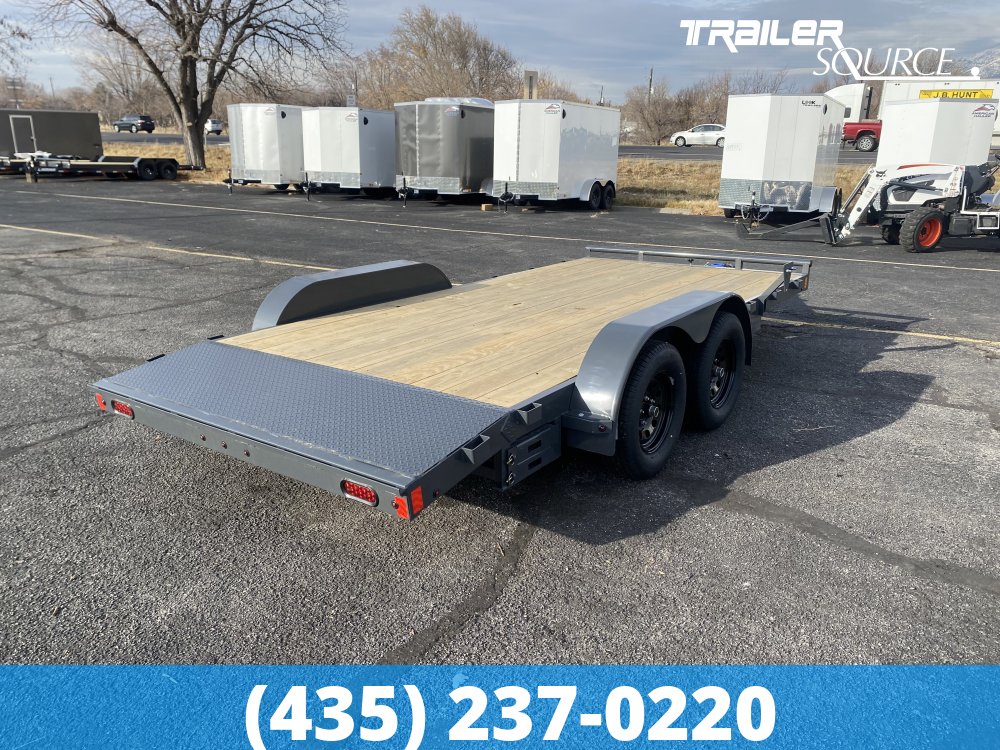 7x16 Lamar Car Hauler 7K Car Hauler Trailer