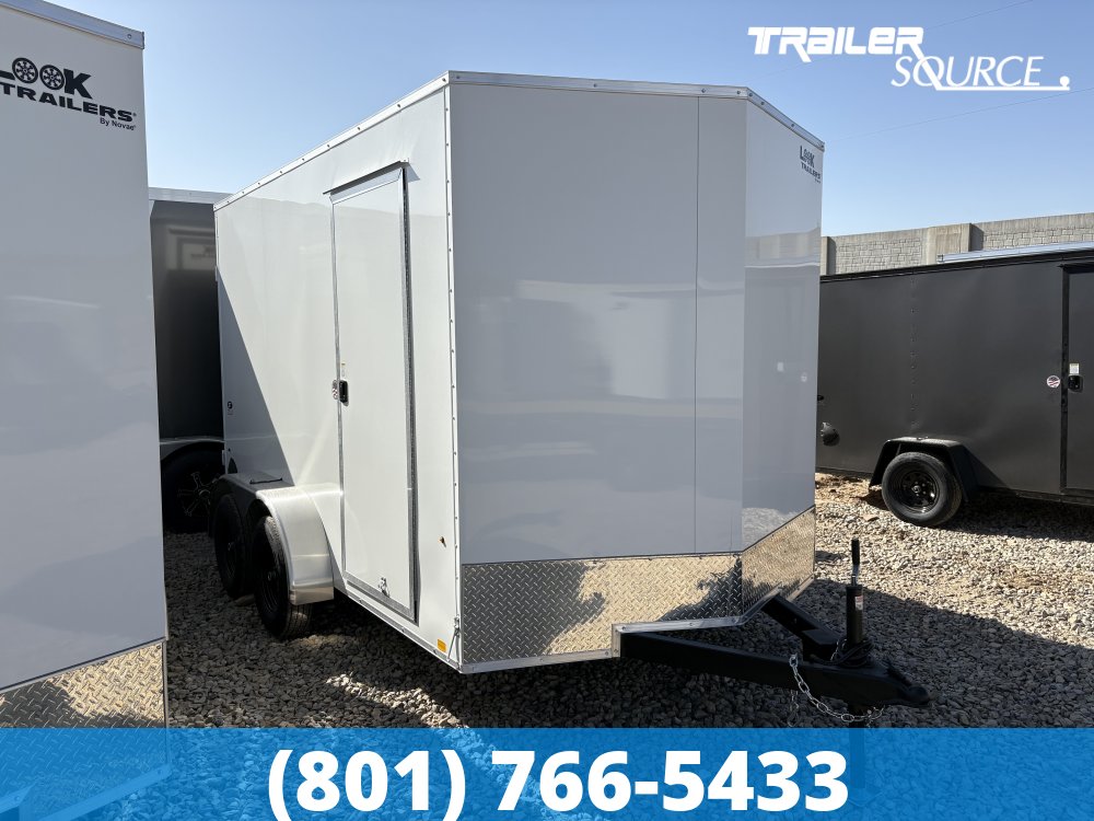 7x12 Look ST DLX 7'0" Interior 7K Tandem Axle Enclosed Cargo