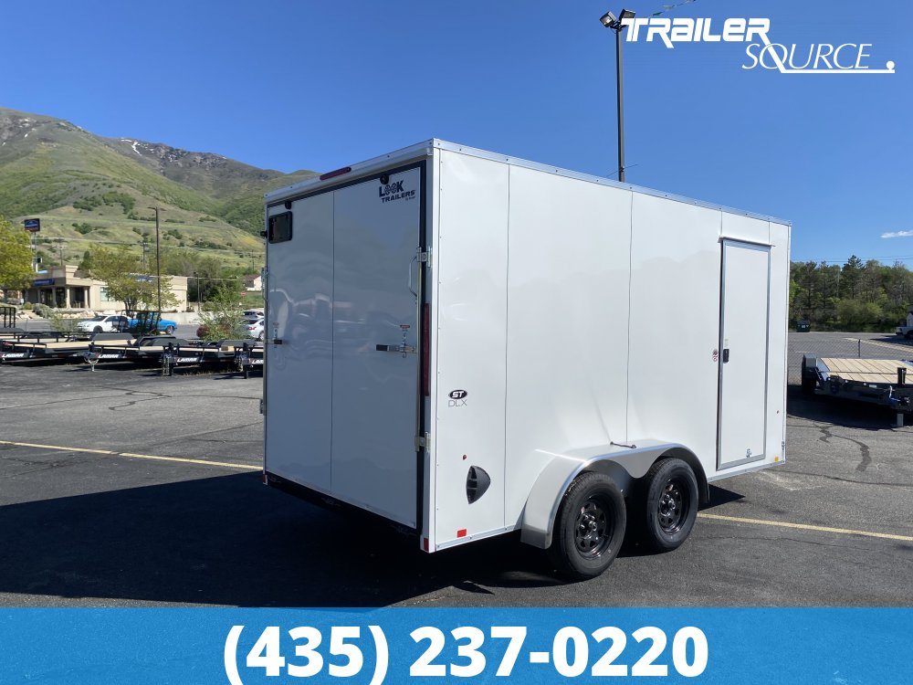 7x14 Look ST DLX 7'0" Interior 7K Tandem Axle Enclosed Cargo