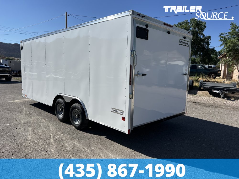 8.5x20 Haulmark Passport DELUXE 7'0" Interior 10K Tandem Axle Enclosed Cargo