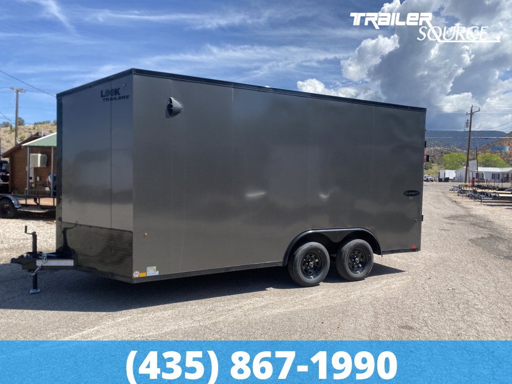 8.5x16 Look Element SE 7'6" Interior 7K Tandem Axle Enclosed Cargo