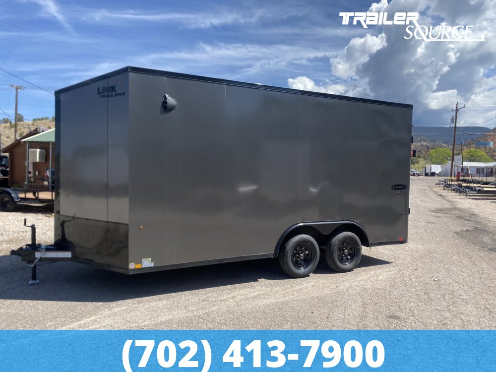 8.5x16 Look Element SE 7'6" Interior 7K Tandem Axle Enclosed Cargo