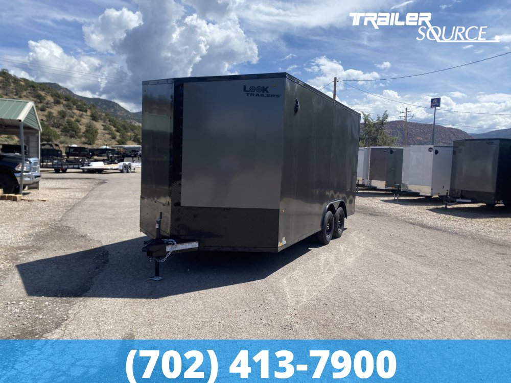 8.5x16 Look Element SE 7'6" Interior 7K Tandem Axle Enclosed Cargo