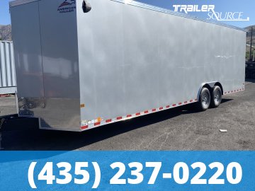 8.5x28 American Hauler Night Hawk 7'6" 12K Tandem Axle Enclosed Cargo