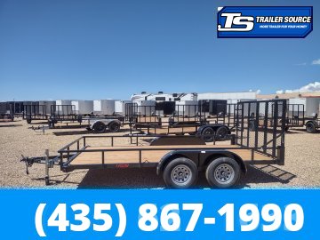 7x16 Echo EA-16-15T Utility Trailer - 7K GVWR