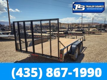 7x16 Echo EA-16-15T Utility Trailer - 7K GVWR
