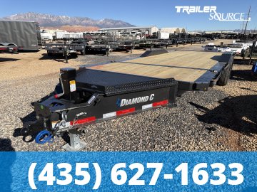 8.5x22 Diamond C HXD 210 Tilt Trailer - 23K GVWR