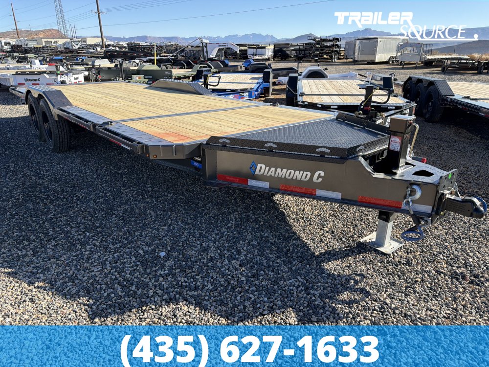 8.5x22 Diamond C HXD 210 Tilt Trailer - 23K GVWR