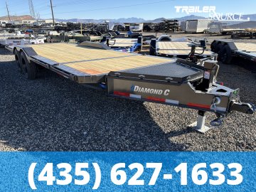 8.5x22 Diamond C HXD 210 Tilt Trailer - 23K GVWR