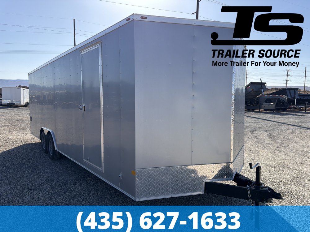 8.5x24 American Hauler Arrow Deluxe Enclosed Car Hauler Trailer - 10K GVWR -