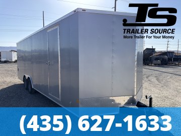 8.5x24 American Hauler Arrow Deluxe Enclosed Car Hauler Trailer - 10K GVWR -