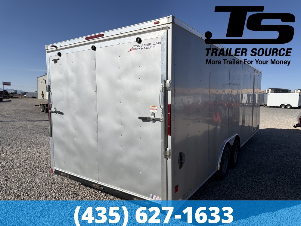 8.5x24 American Hauler Arrow Deluxe Enclosed Car Hauler Trailer - 10K GVWR -
