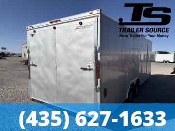 8.5x24 American Hauler Arrow Deluxe Enclosed Car Hauler Trailer - 10K GVWR -